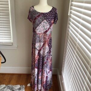 C Est. 1946 Patchwork Floral,Paisley Maxi Dress